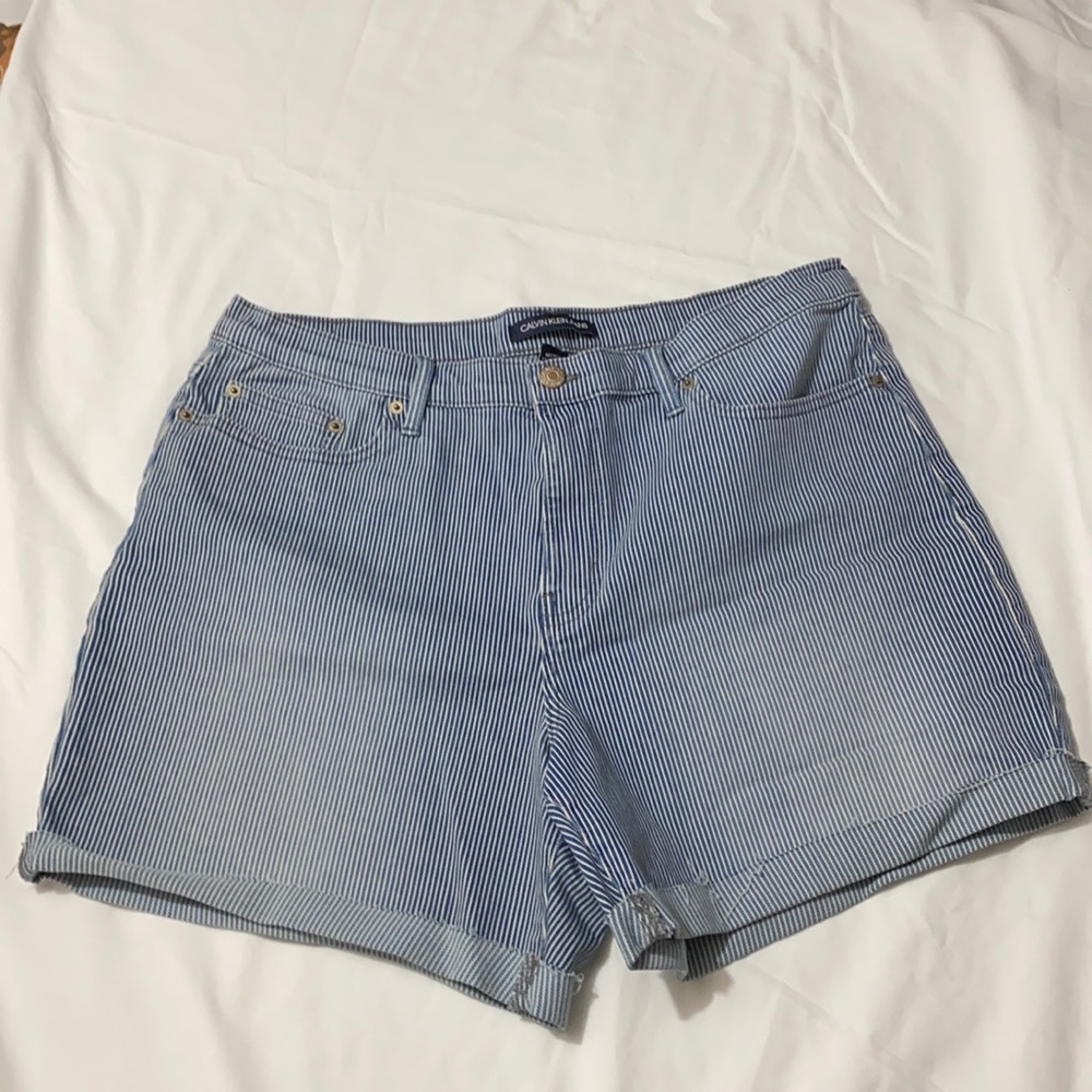 3 inch, vertical stripped Calvin Klein Jeans